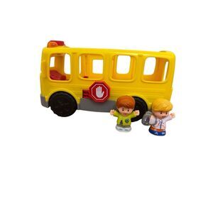 Fisher Price Little People Sit With Me School Bus Lights Sounds Emily Eddie